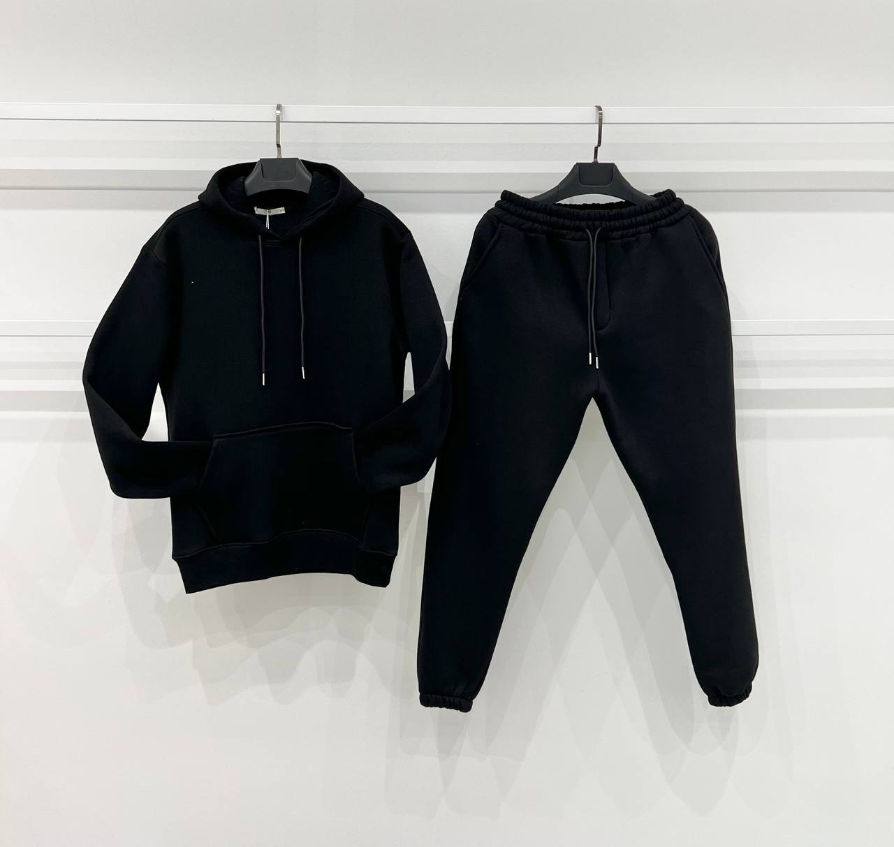 Ultimate Winter Tracksuit Combo: Warm Hoodie & Lower with Zip Pockets