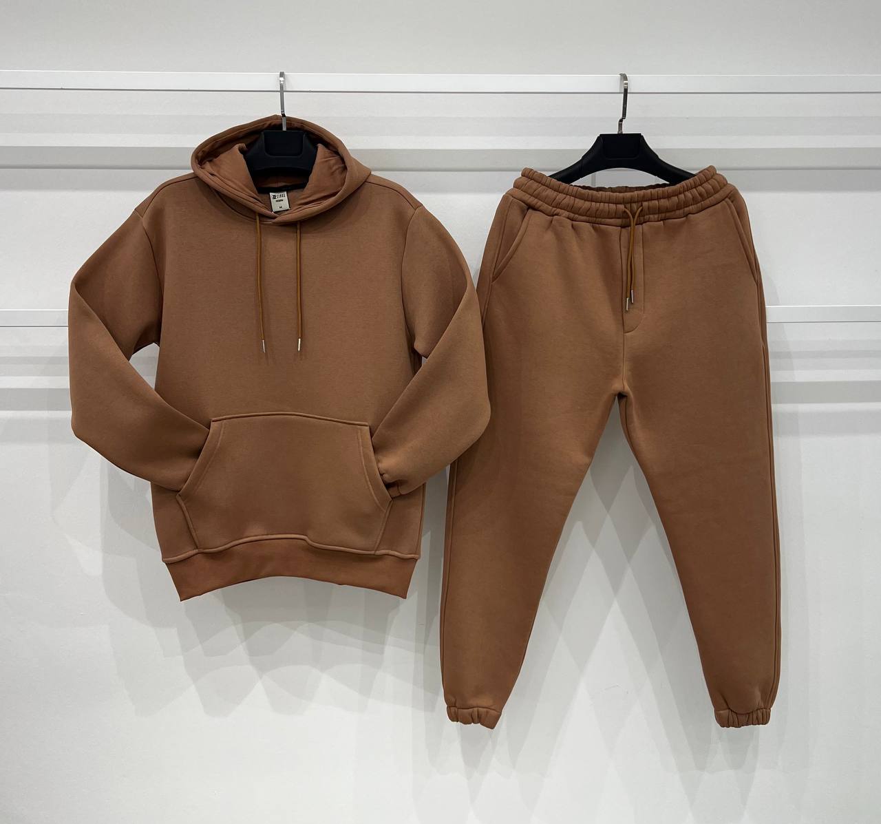 Ultimate Winter Tracksuit Combo: Warm Hoodie & Lower with Zip Pockets