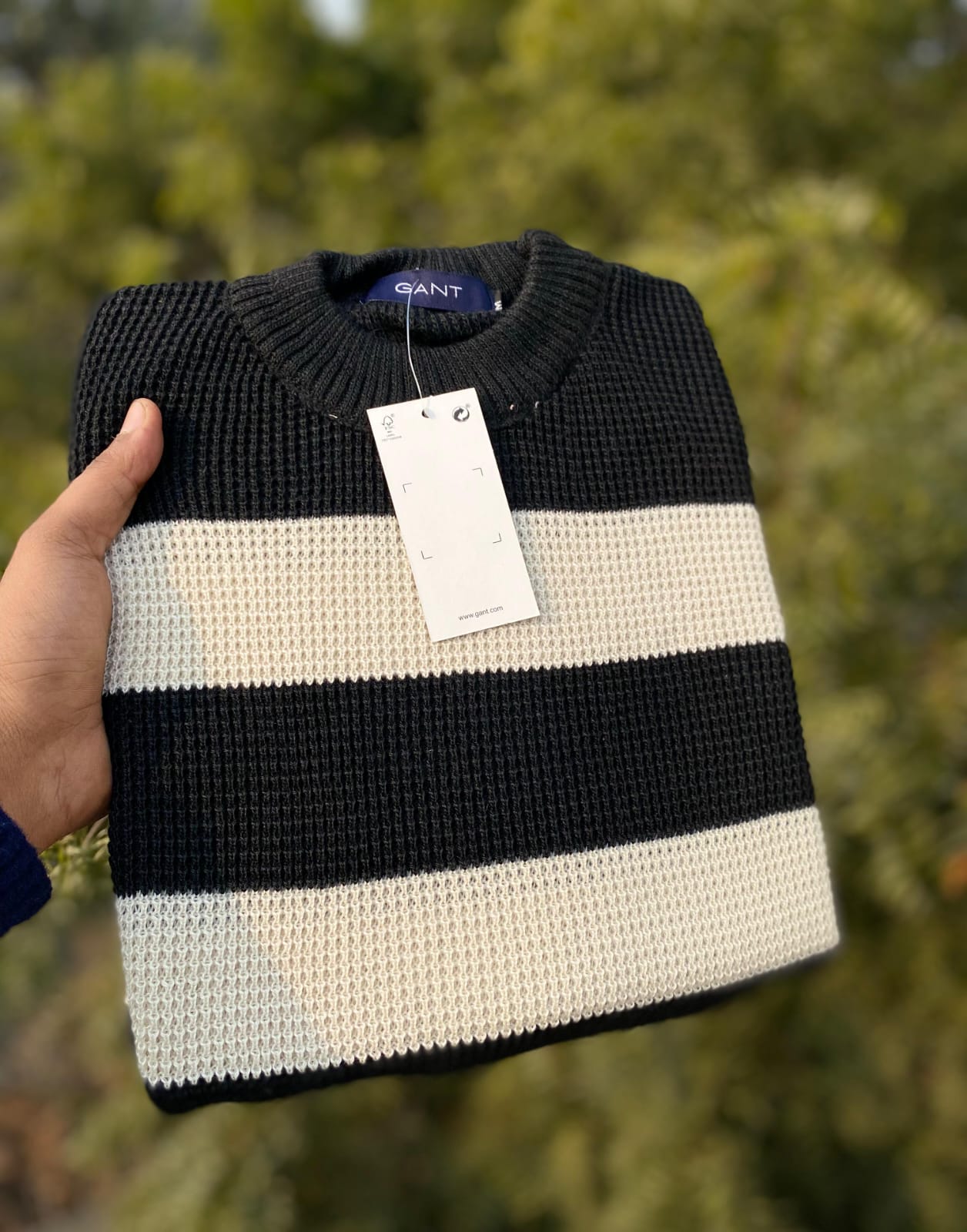 Premium Imported Striped Pullover