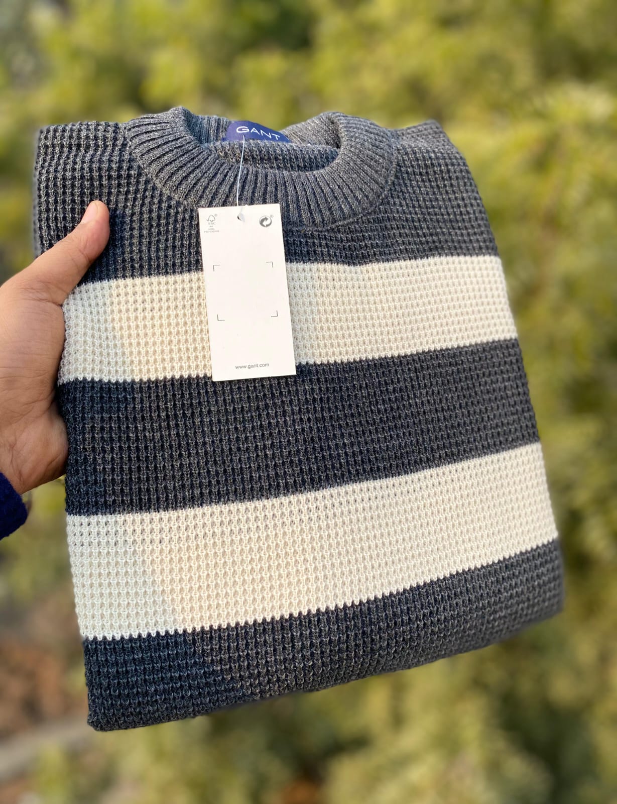 Premium Imported Striped Pullover