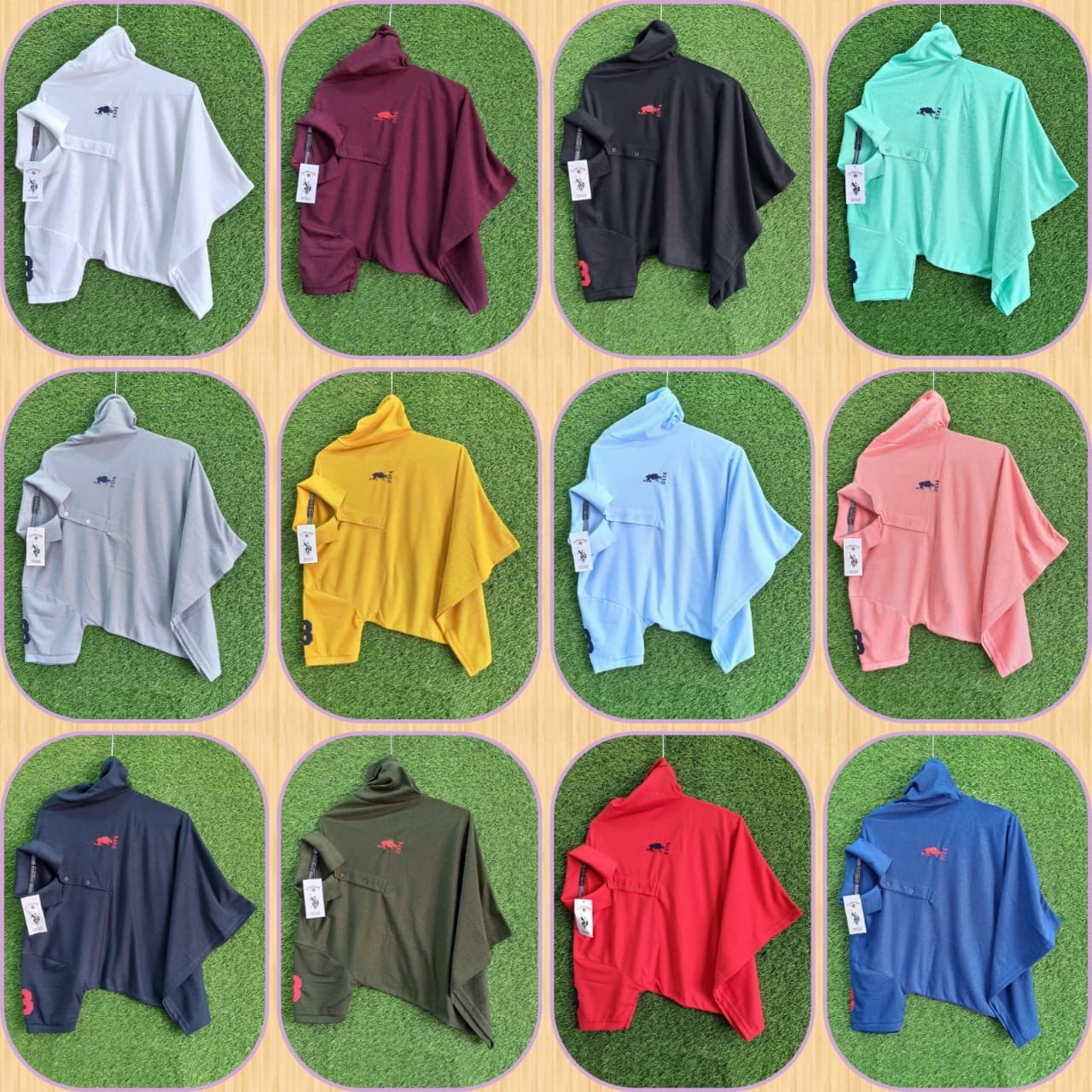 Premium Embroidered Polo T-Shirts – Half Sleeves