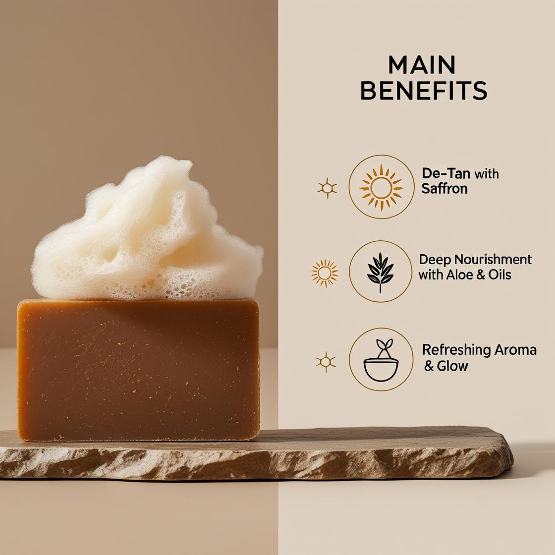 Glow Pure Duo – All-in-One Natural Care Soap (Pack of 2)